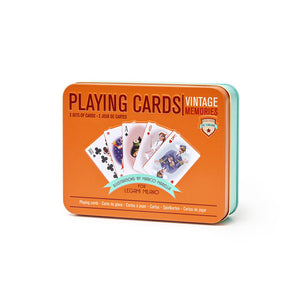 2 jeux de cartes / cartes à jouer vintage