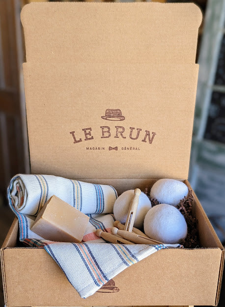 Boîte-cadeau, Jour de lessive – Le Brun en ville
