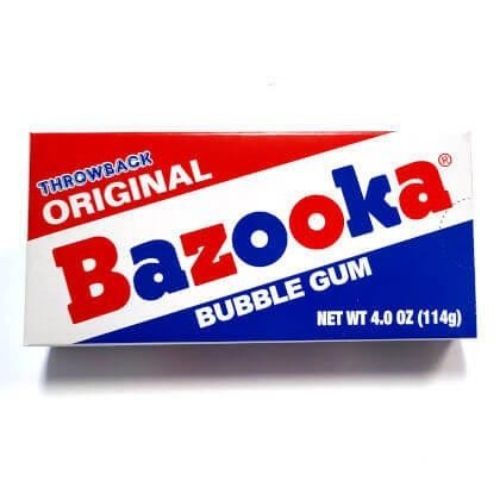 Boite de gommes Bazooka, 10 pces