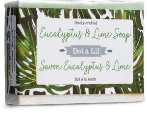 Savon eucalyptus & lime