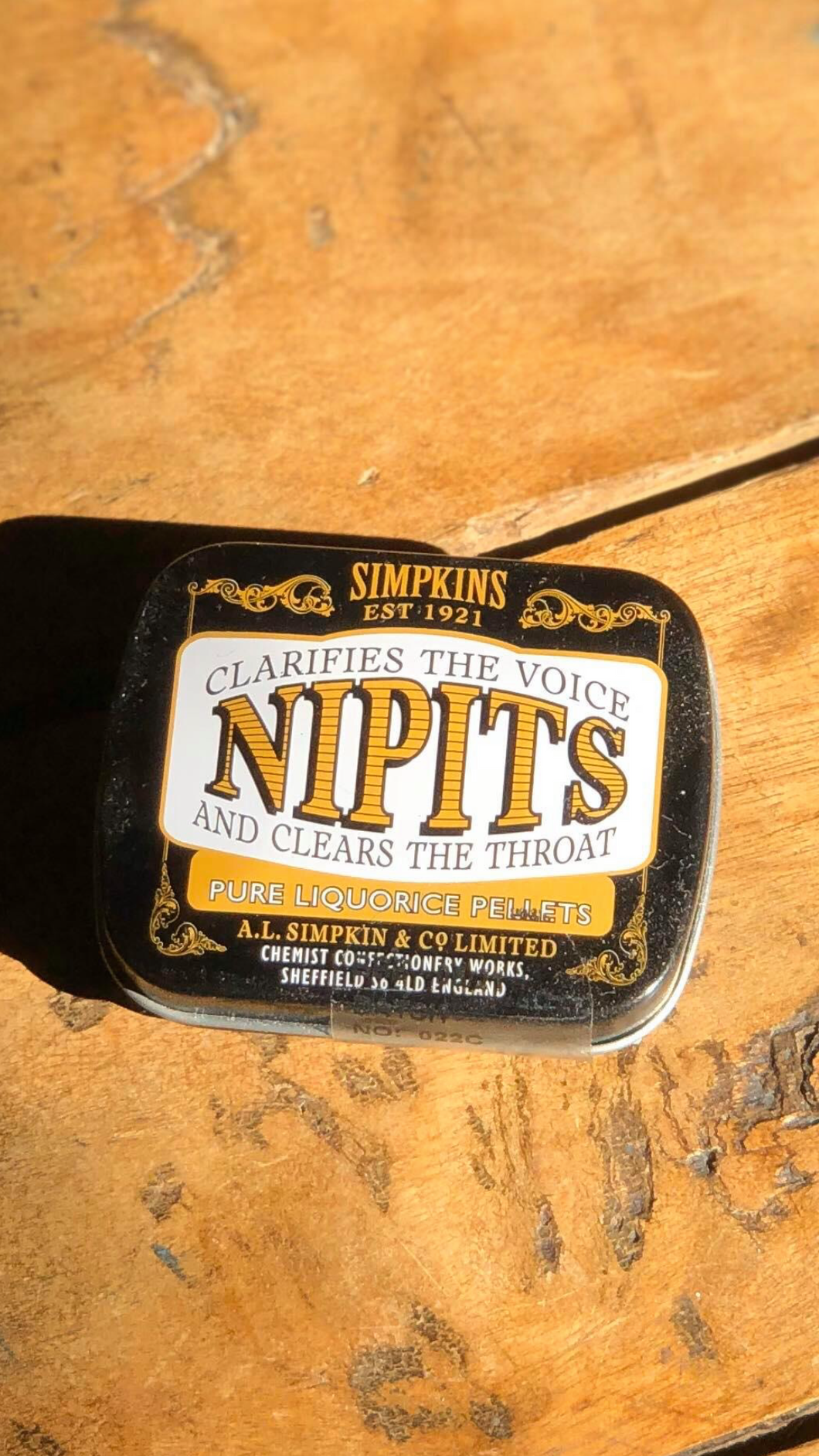 Menthes pures Nipits en boîte vintage