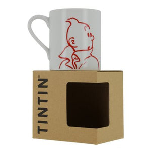 Tasse collection Tintin, Tintin