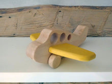 Charger l&#39;image dans la galerie, Avion de bois / Crocolo, jouets écologiques
