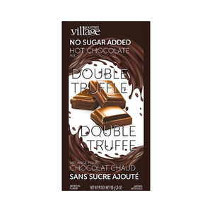 Chocolat chaud, Double truffle sans sucre ajouté