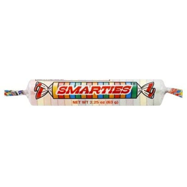 Rouleau de bonbons géants / Smarties
